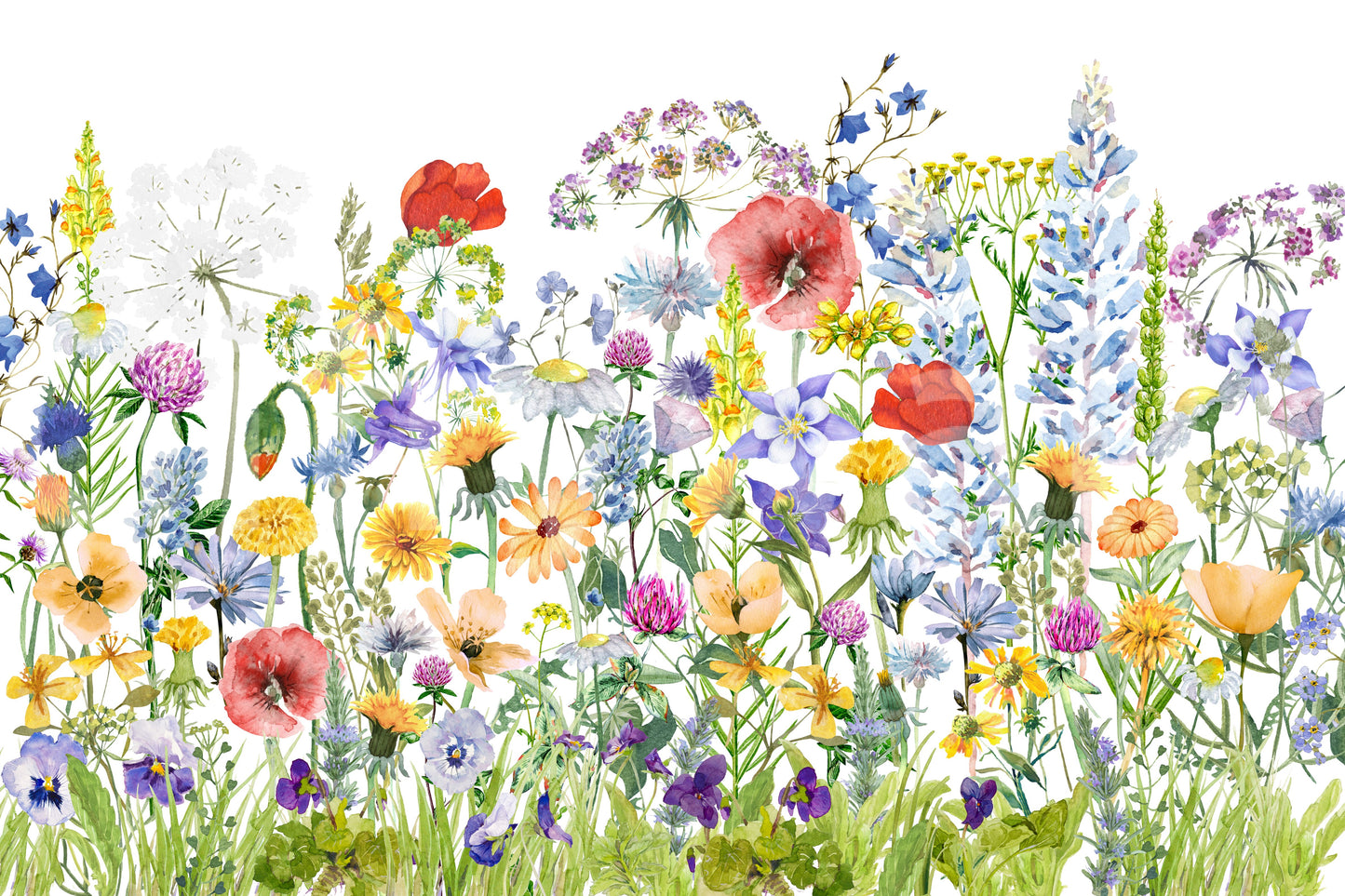 The wallpaper has a classic, timeless feel.