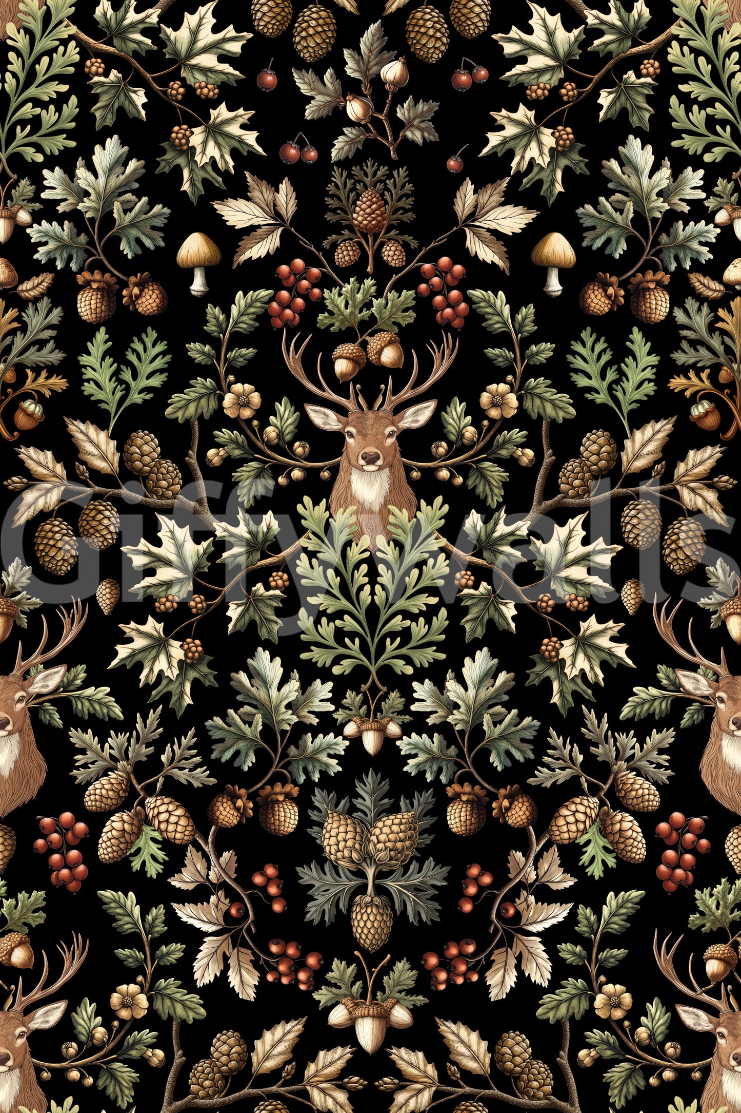 It adds a dramatic and artistic quality to a room.