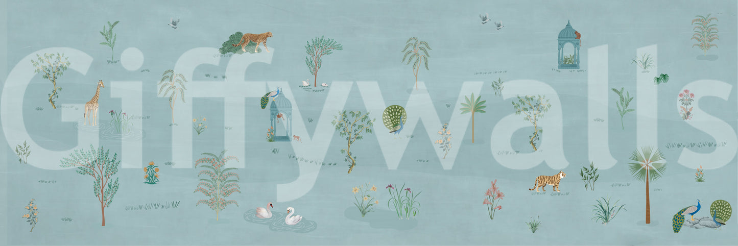 The style is painterly or a soft-focus photograph.