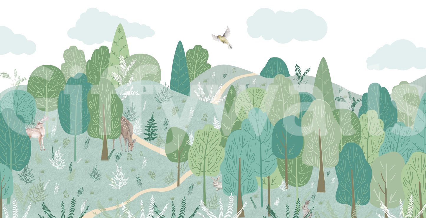 The style is painterly or a soft-focus photograph.