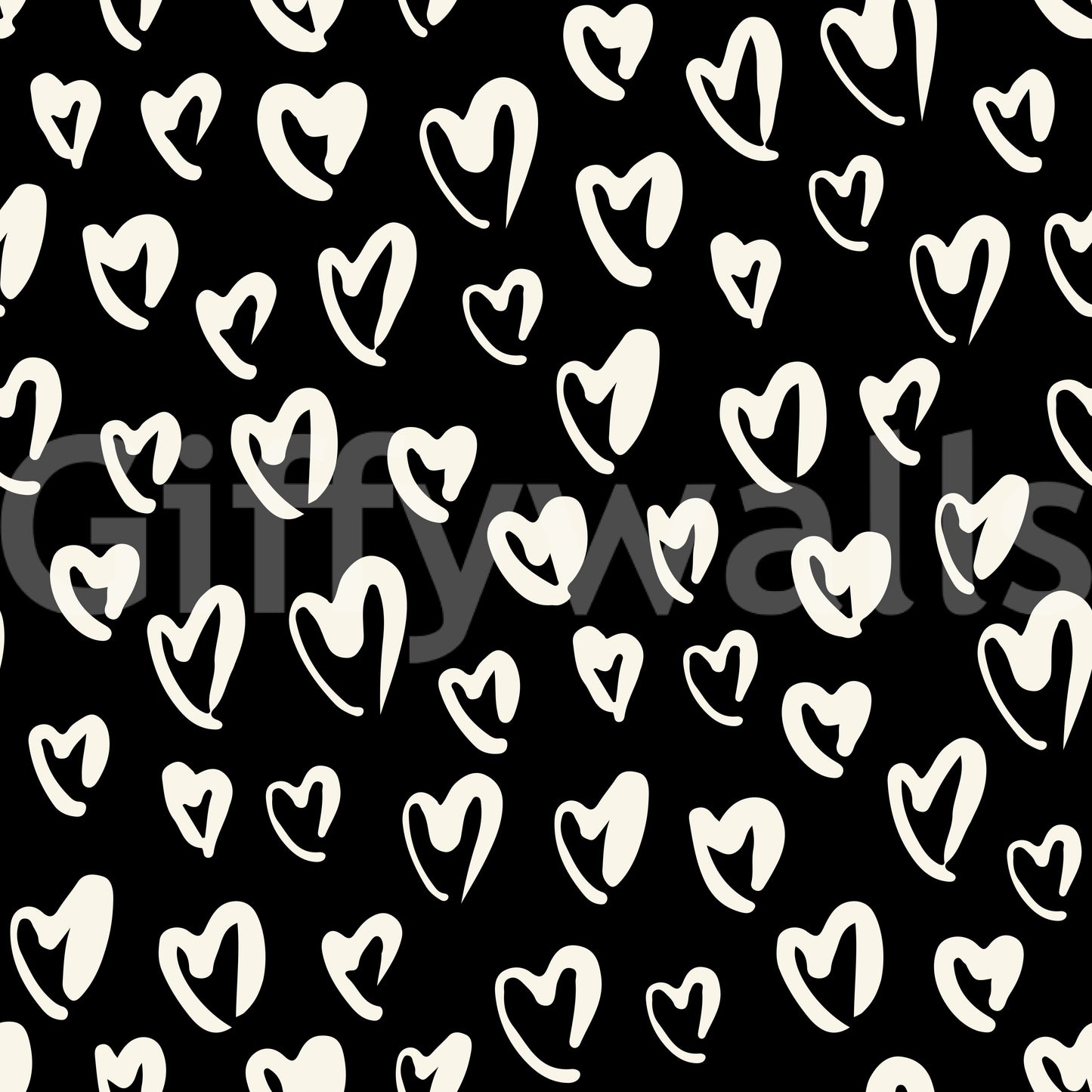 Fluffy Hearts elegant wallpaper