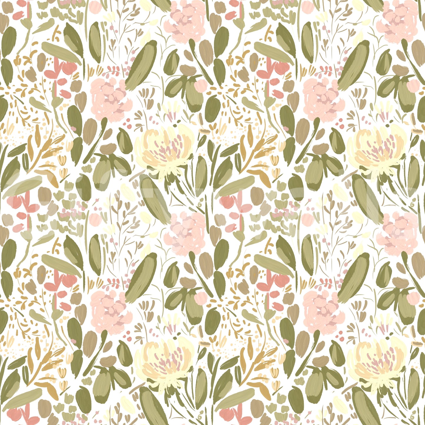 Blossom Harmony Flowers vibrant wallpaper