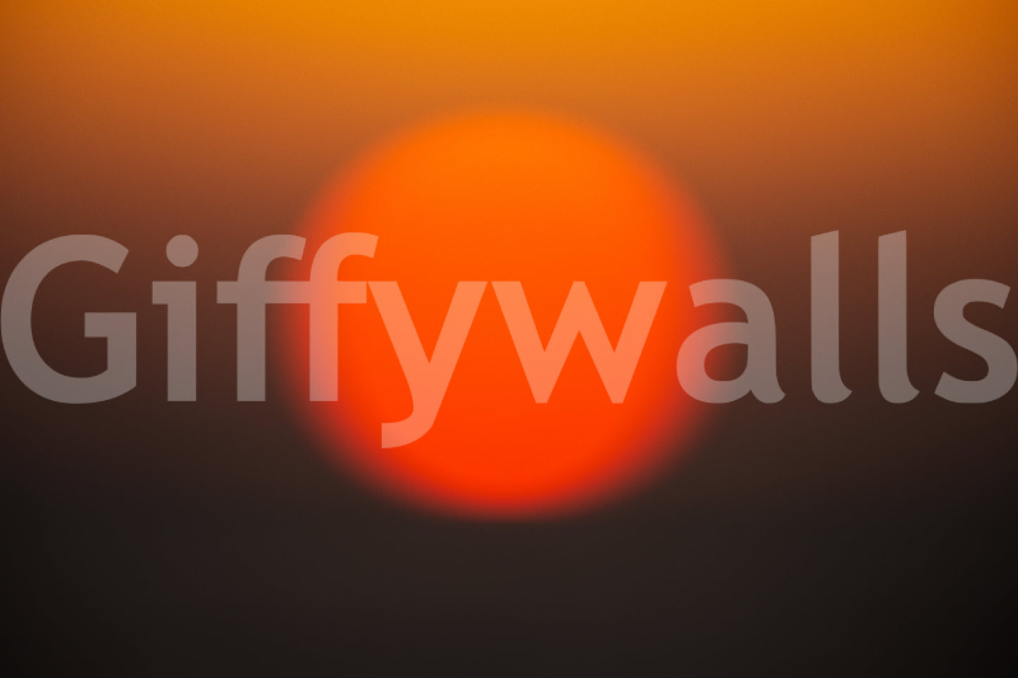 A detail of the warm tones in the sky.