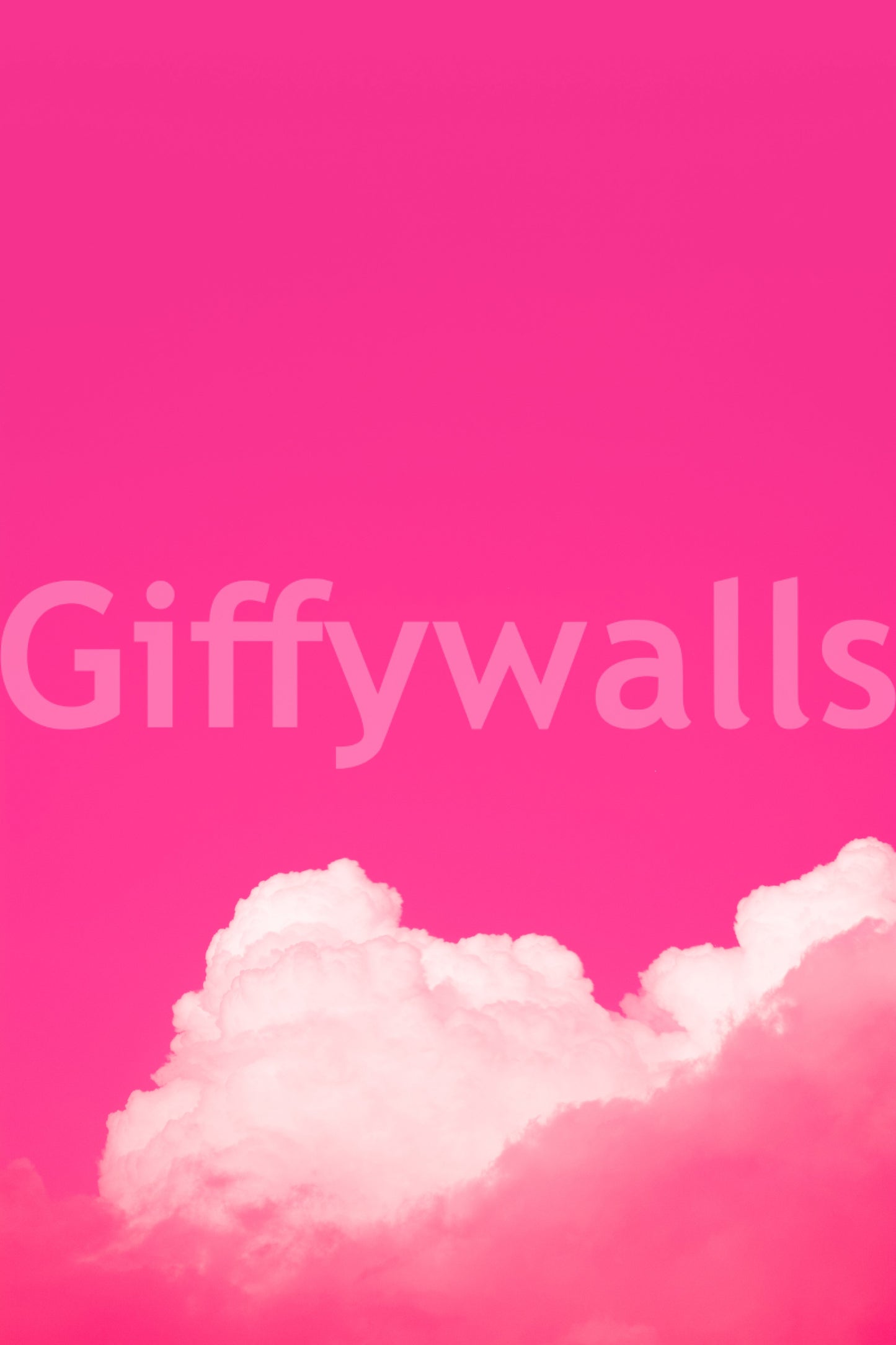 An artistic cloudscape mural for home decor.