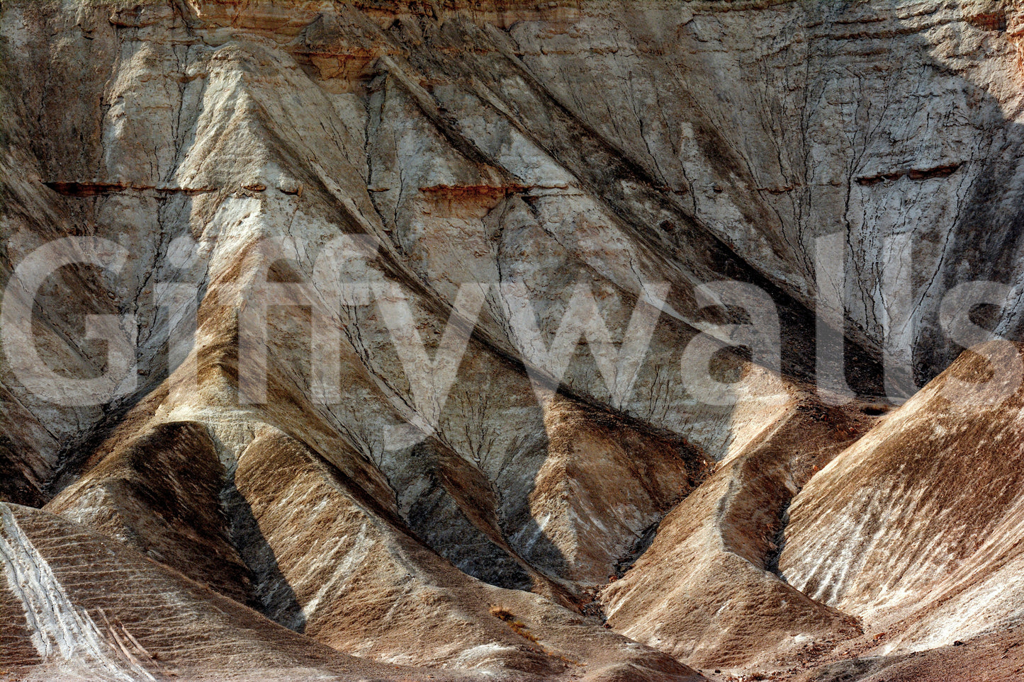 A high-quality serene mountain wall mural for walls.