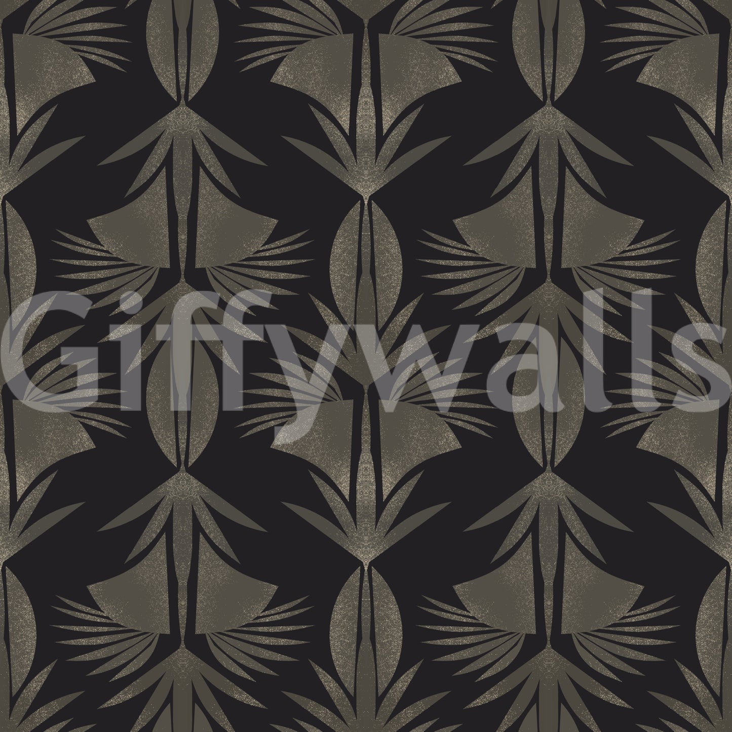 A high-quality serene leaf wall mural for walls.