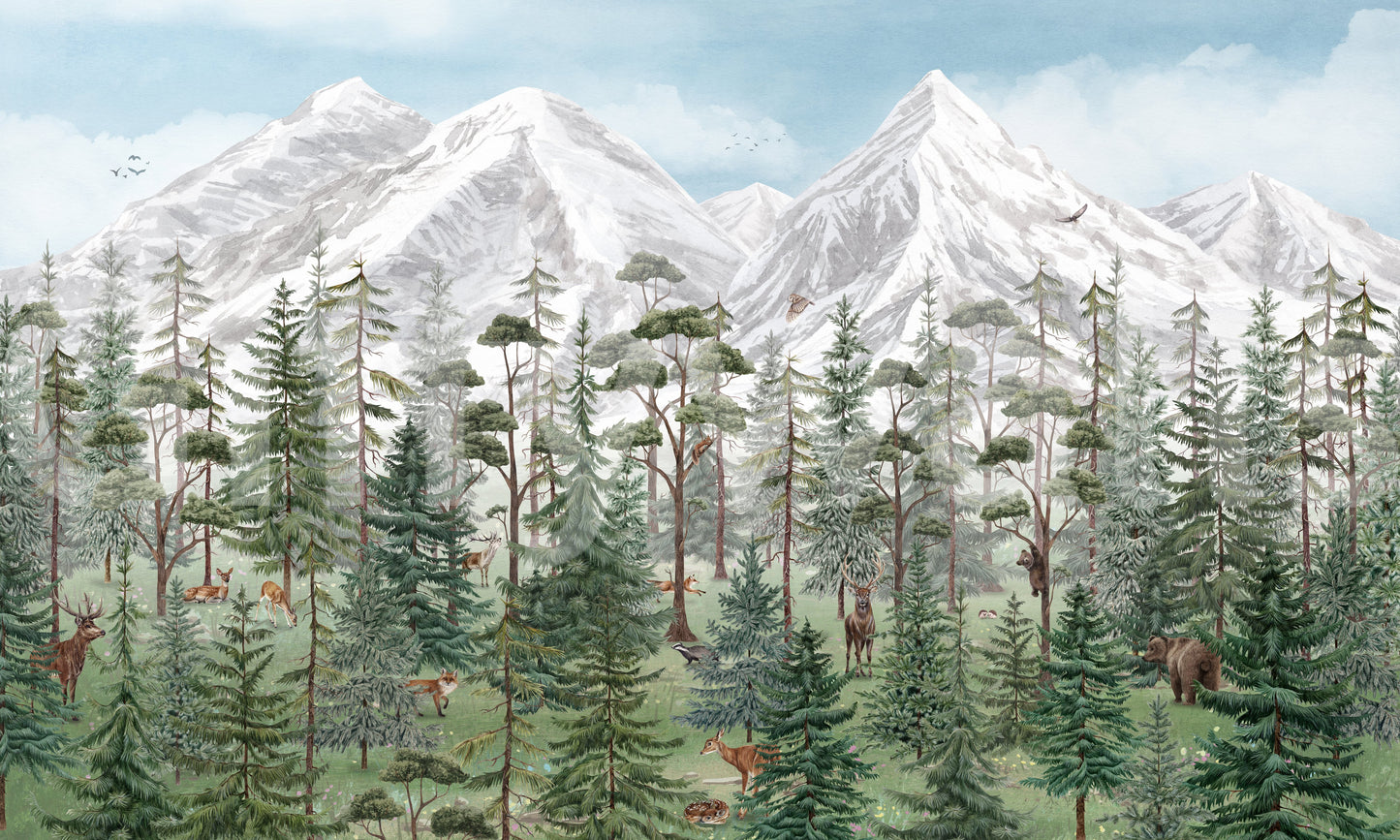 A high-quality minimalist wall mural for walls.