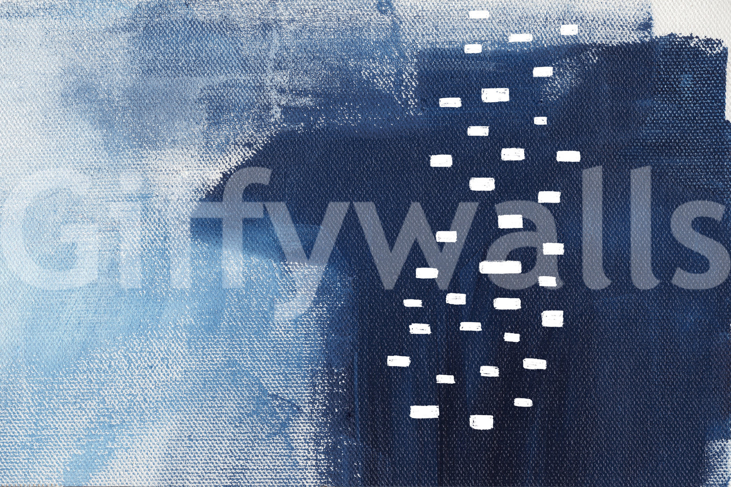 A high-quality abstract blue wall mural for walls.