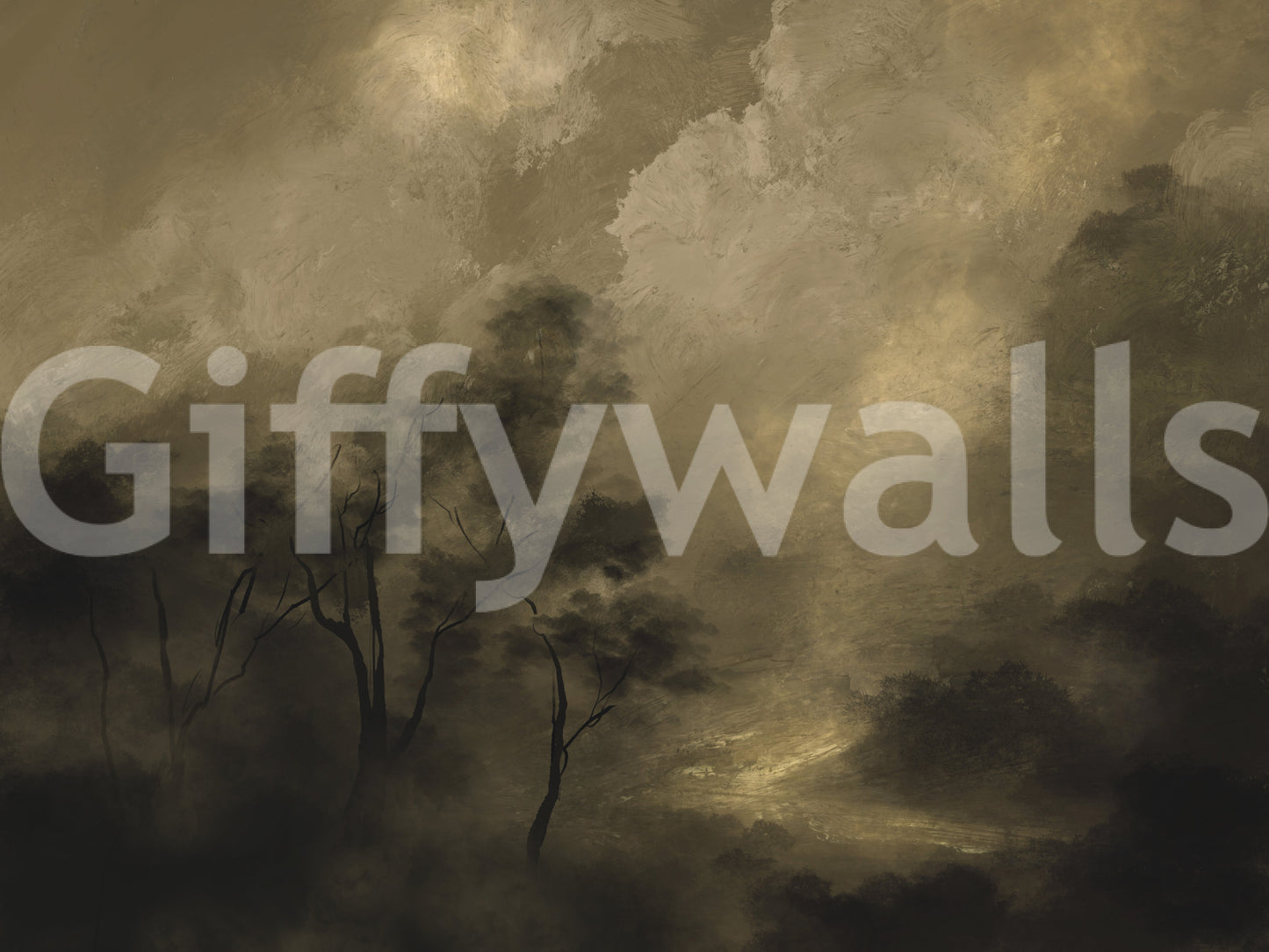 Golden Twilight Wall Mural -2749790