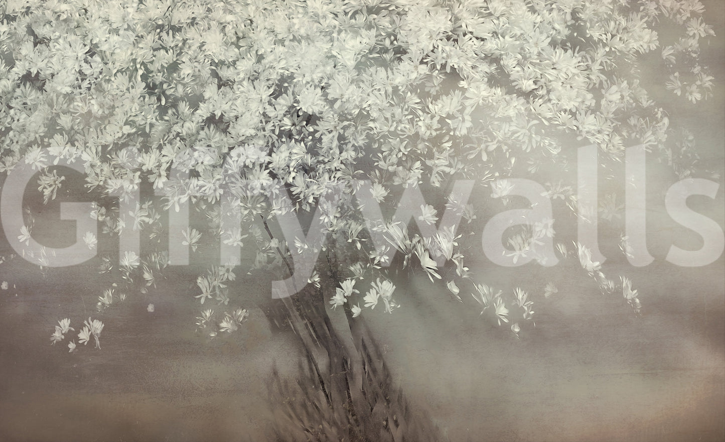 Ethereal Bloom Tree Wall Mural -2049310