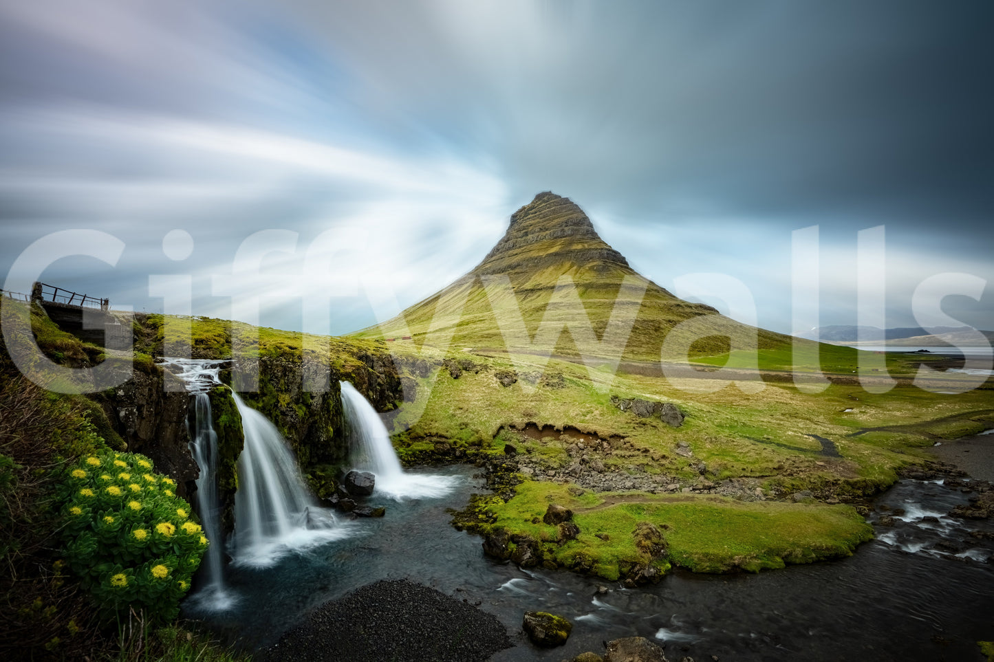 Kirkjufell Mountain Serenity Wall Mural -2552018