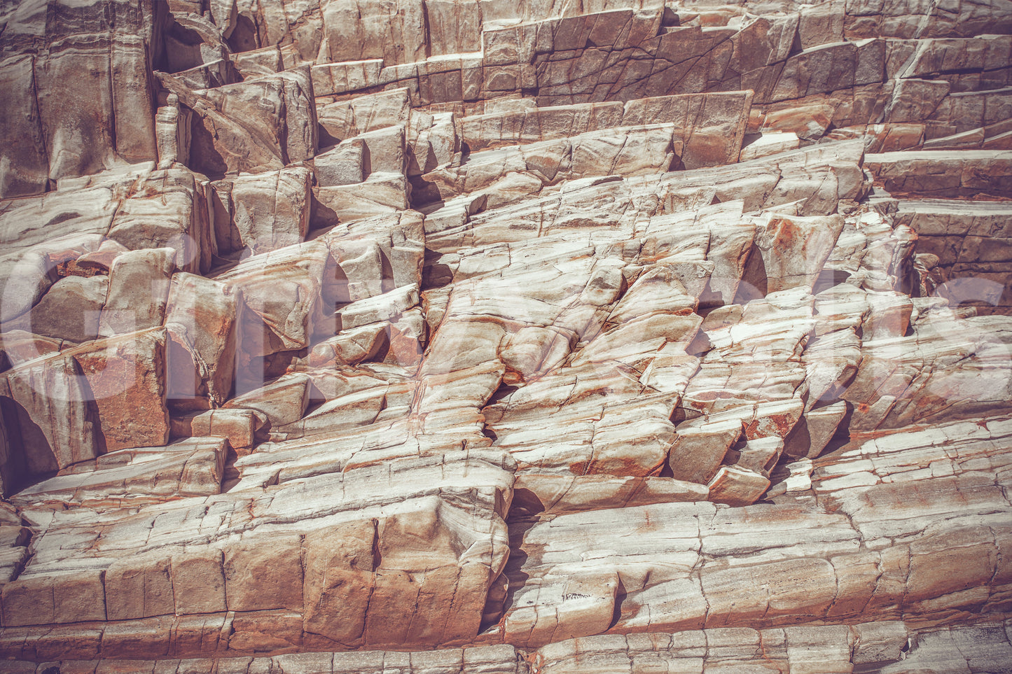 Striated Rock Face Wall Mural -2226342