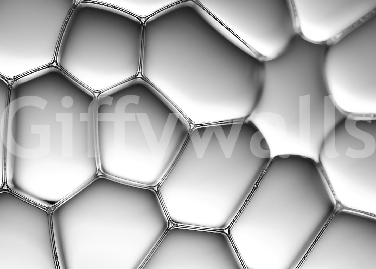 Abstract Cell Structure Wall Mural -2208983