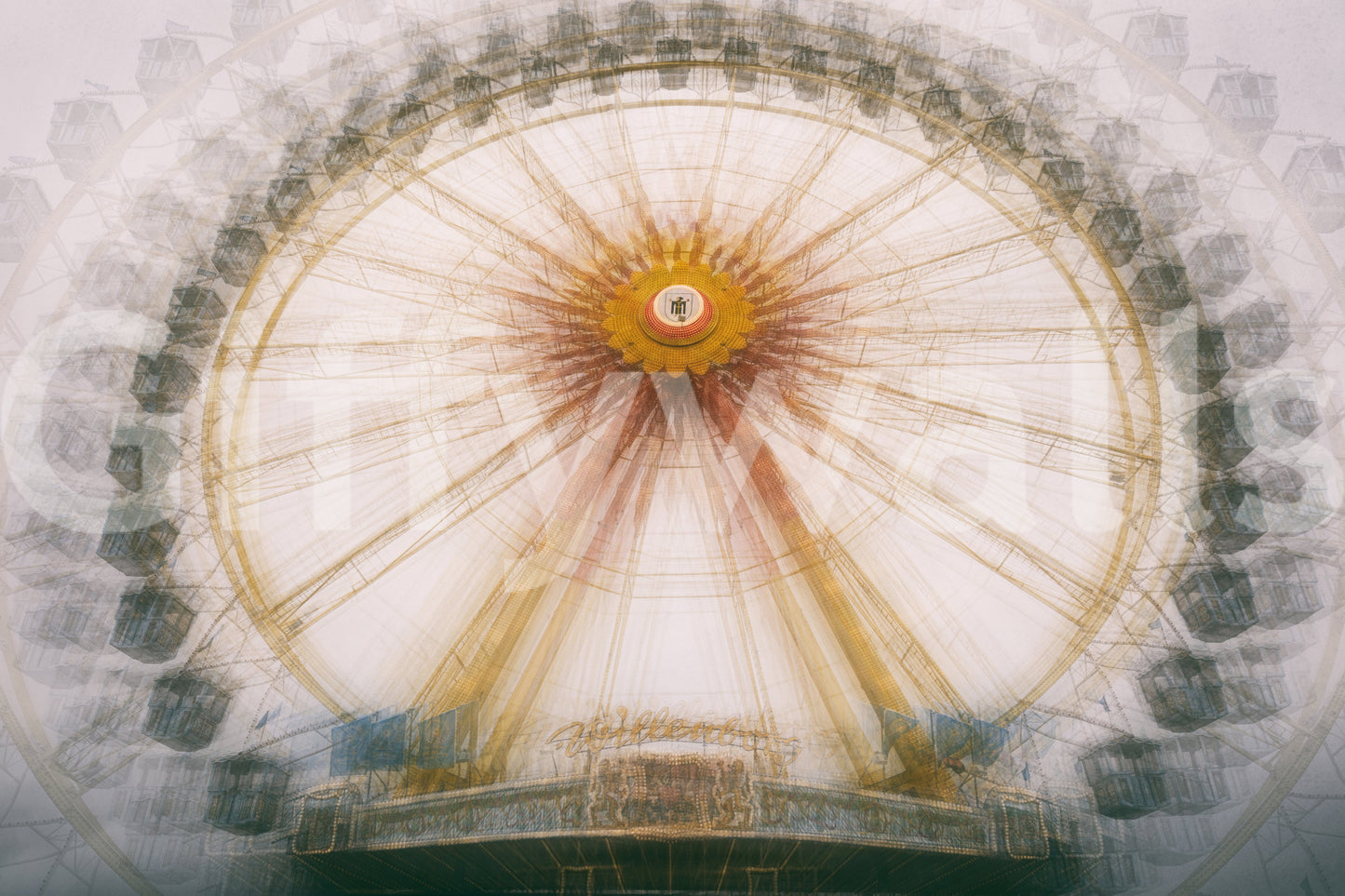 Golden Ride Wall Mural -2071862