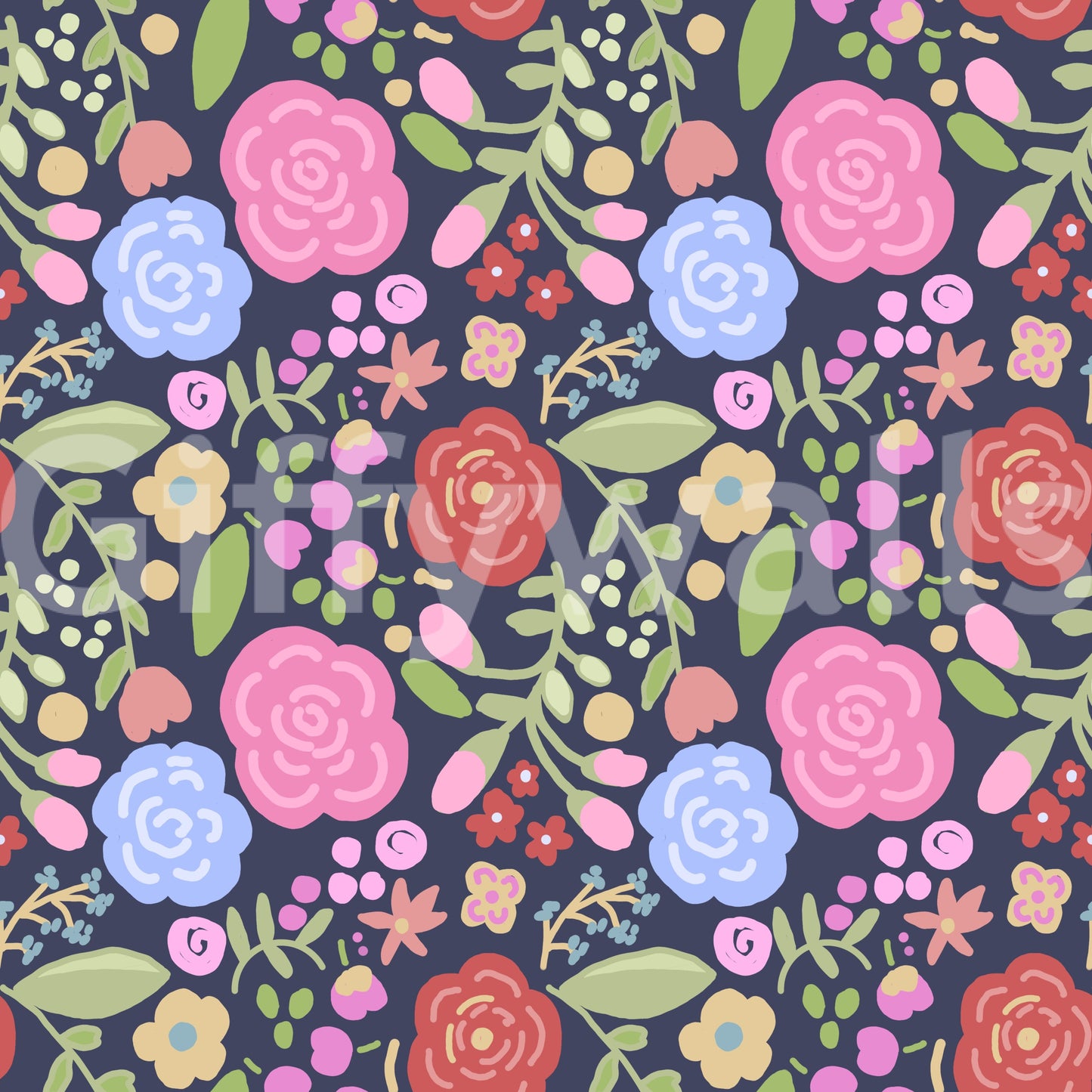 Charming Bloomscape spring bloom flowers Wallpaper