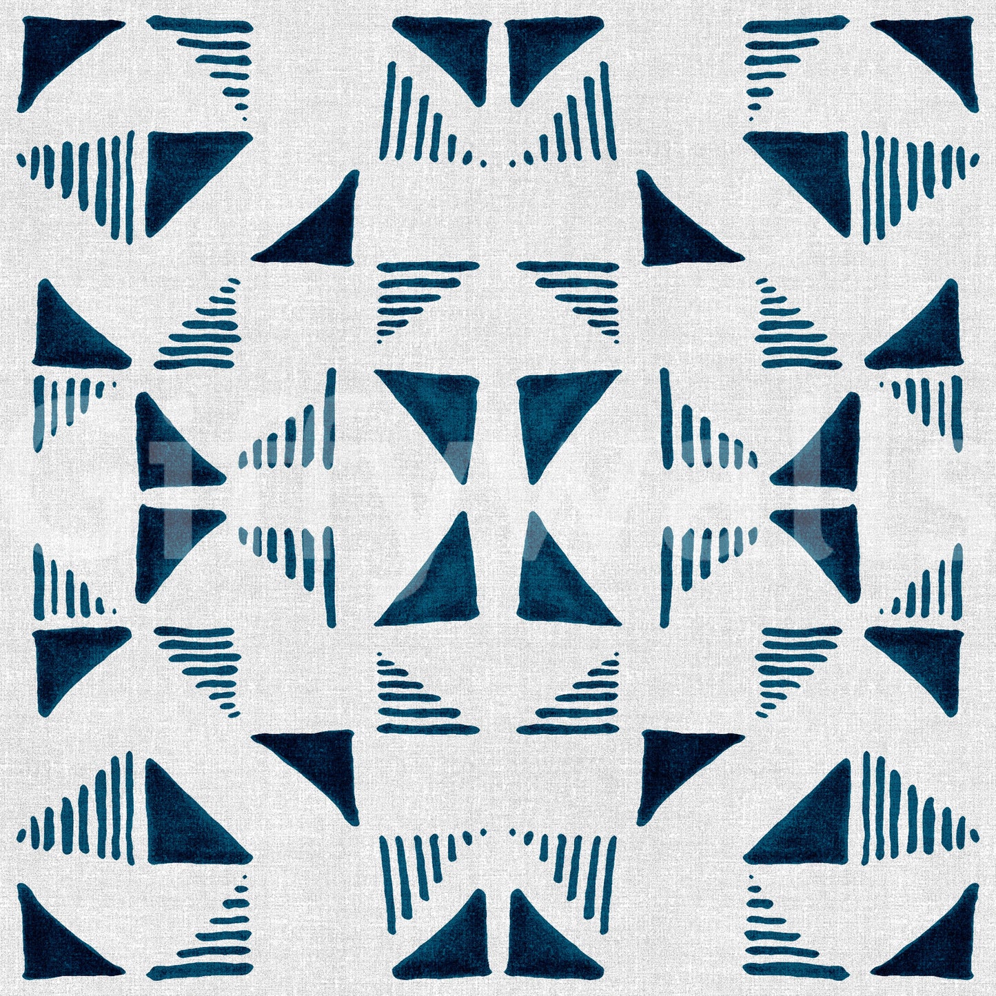 Triangles Composition Blue Wallpaper