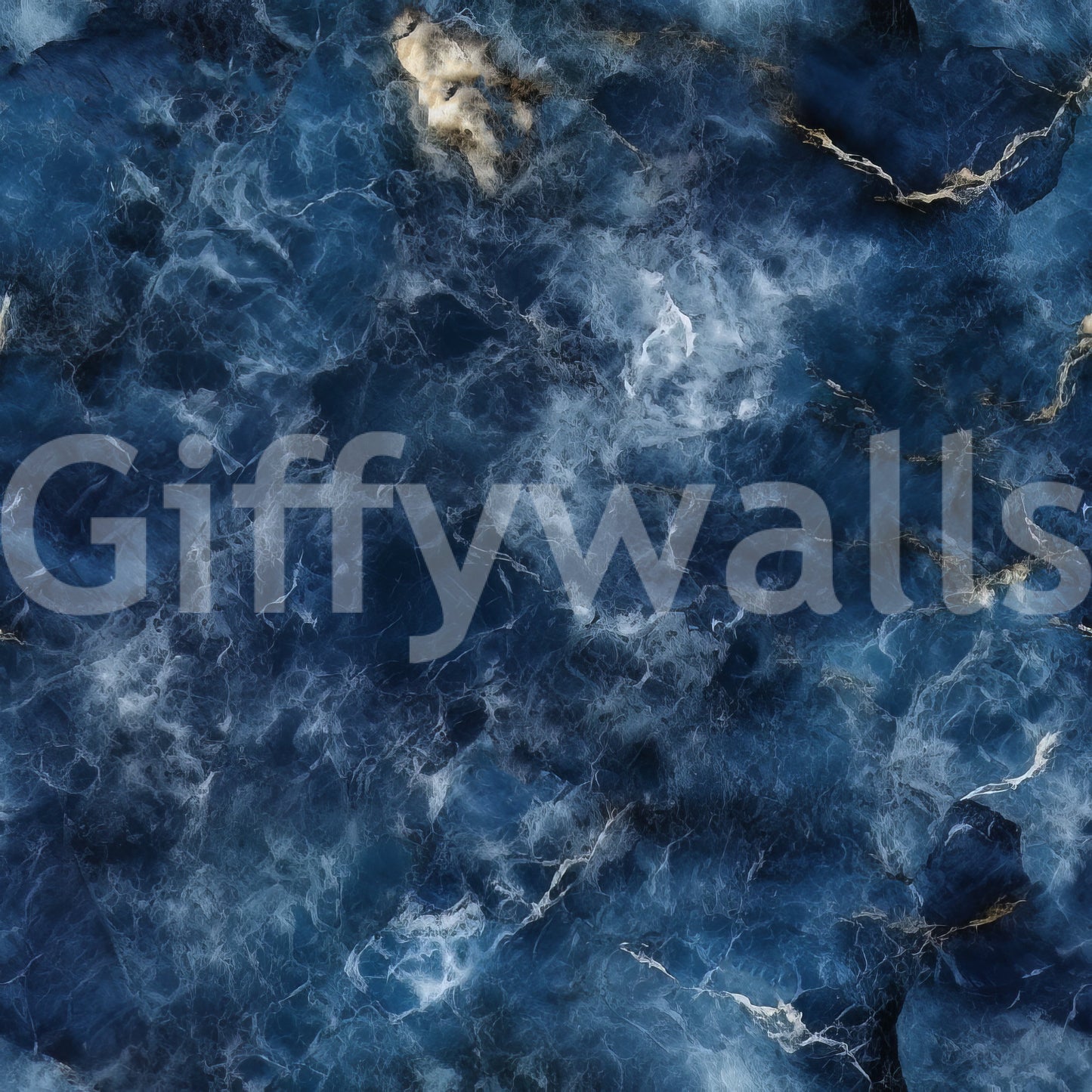 Azure Depths Wall Mural -2566712