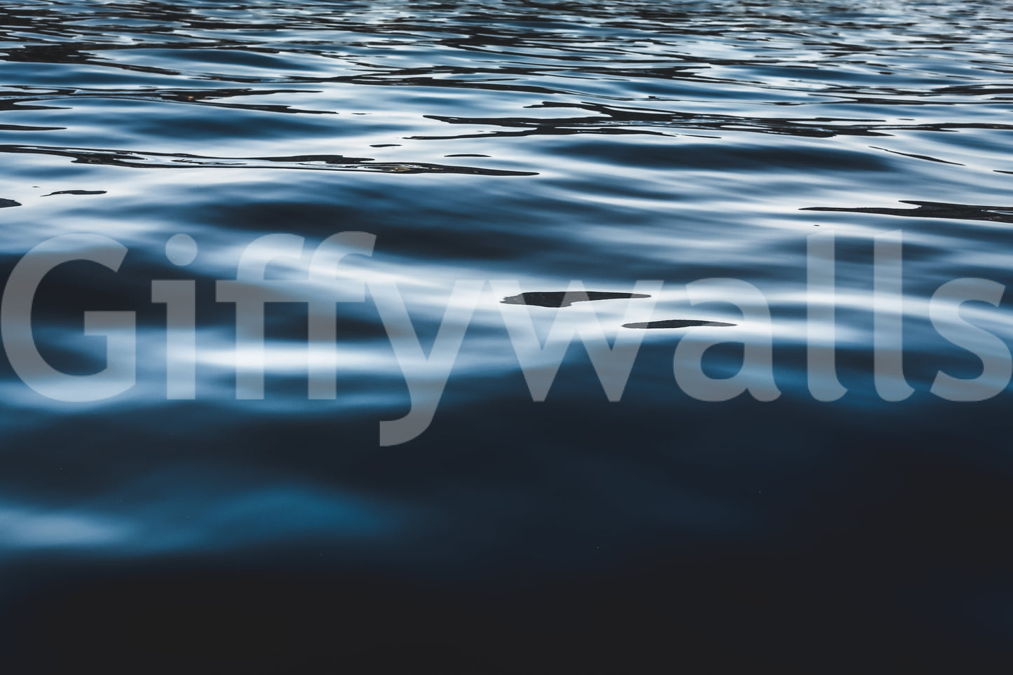 Fresque murale Sérénité Bleu Profond -2226397