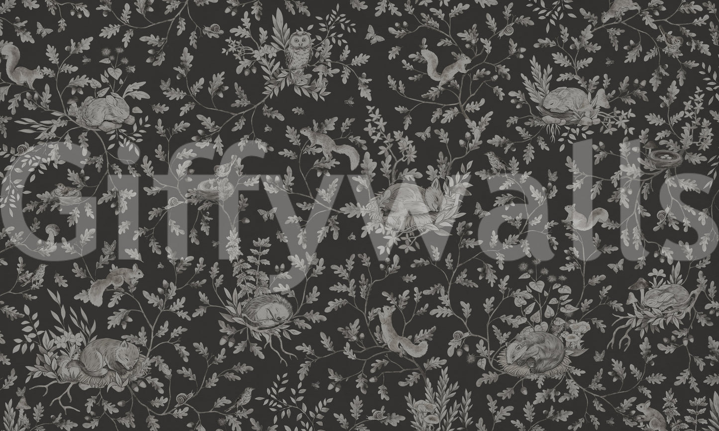 Twilight Woods Wall Mural