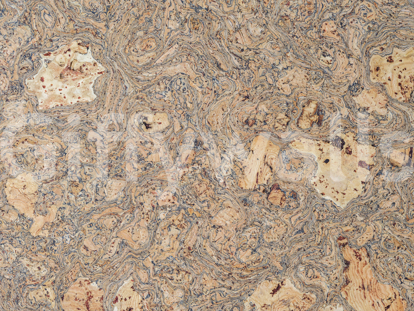 Textural, modern wall art inspired by the raw beauty of natural cork.