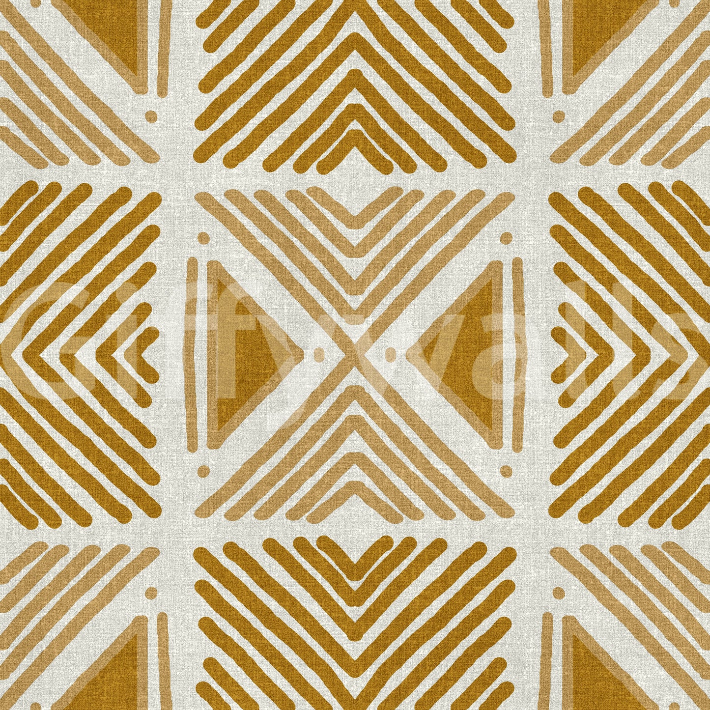 Organic abstract wallpaper, ethnic inspiration, unique Tribal Foliage.