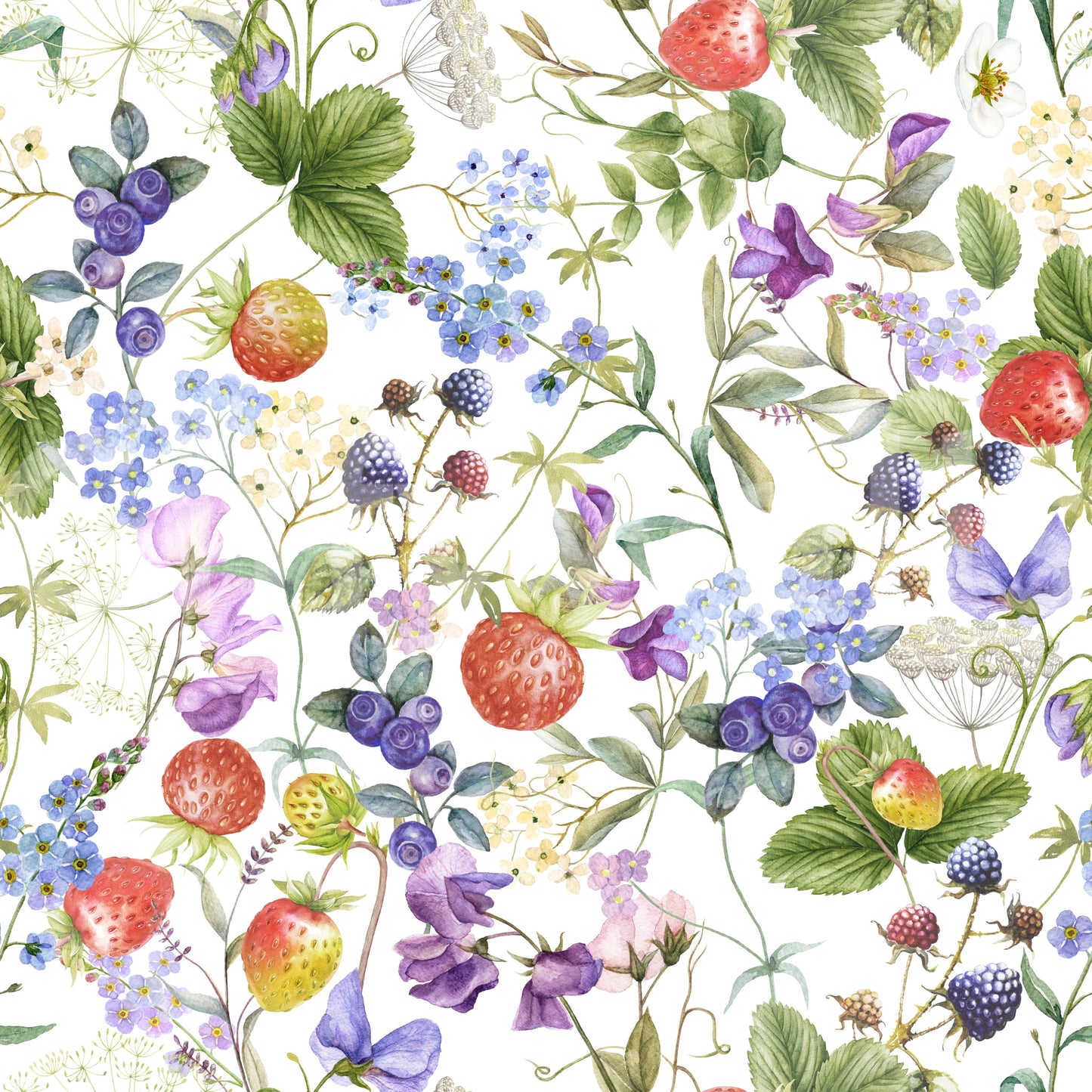 Wildflower Patch Wallpaper