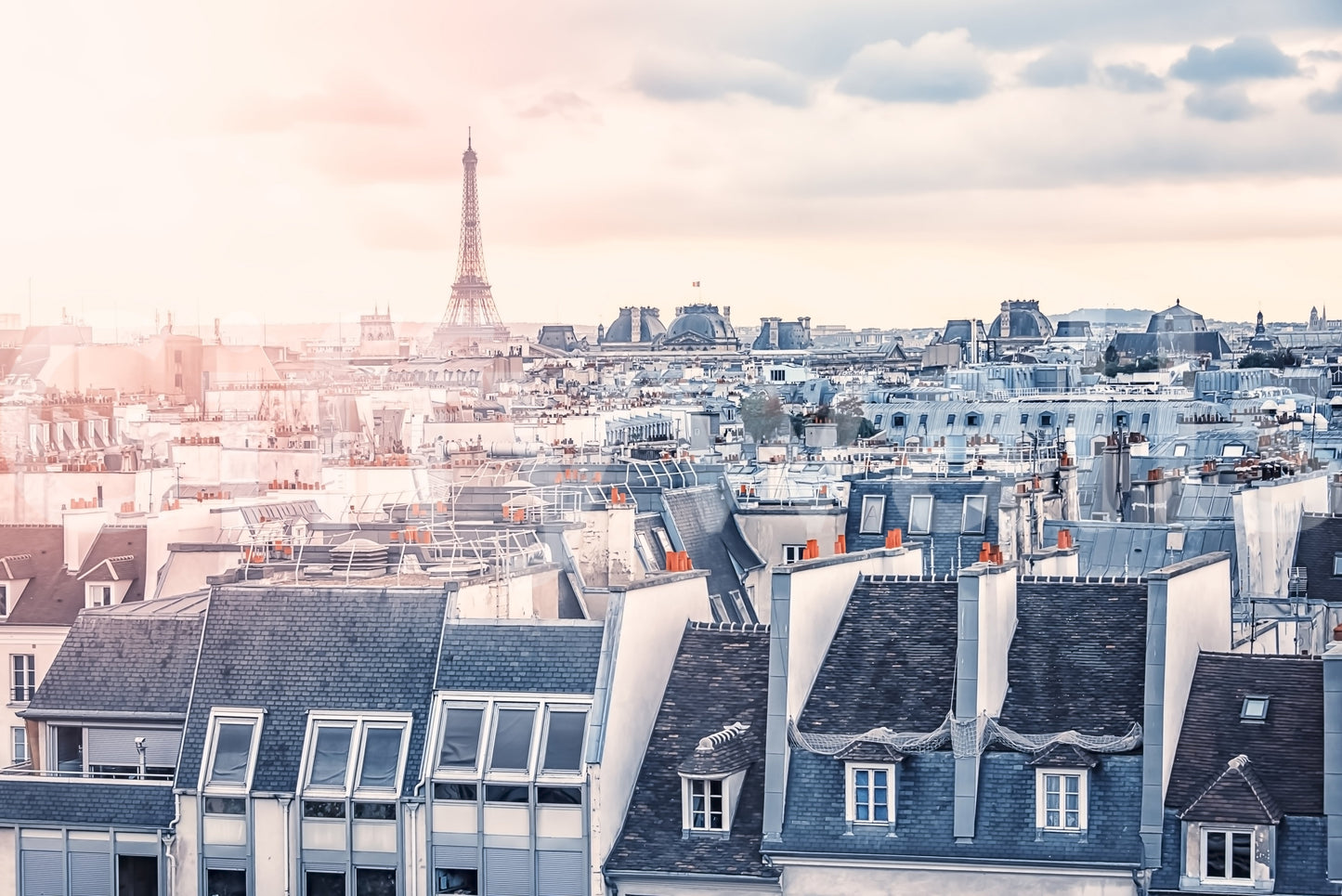 Parisian Sunrise Wall Mural