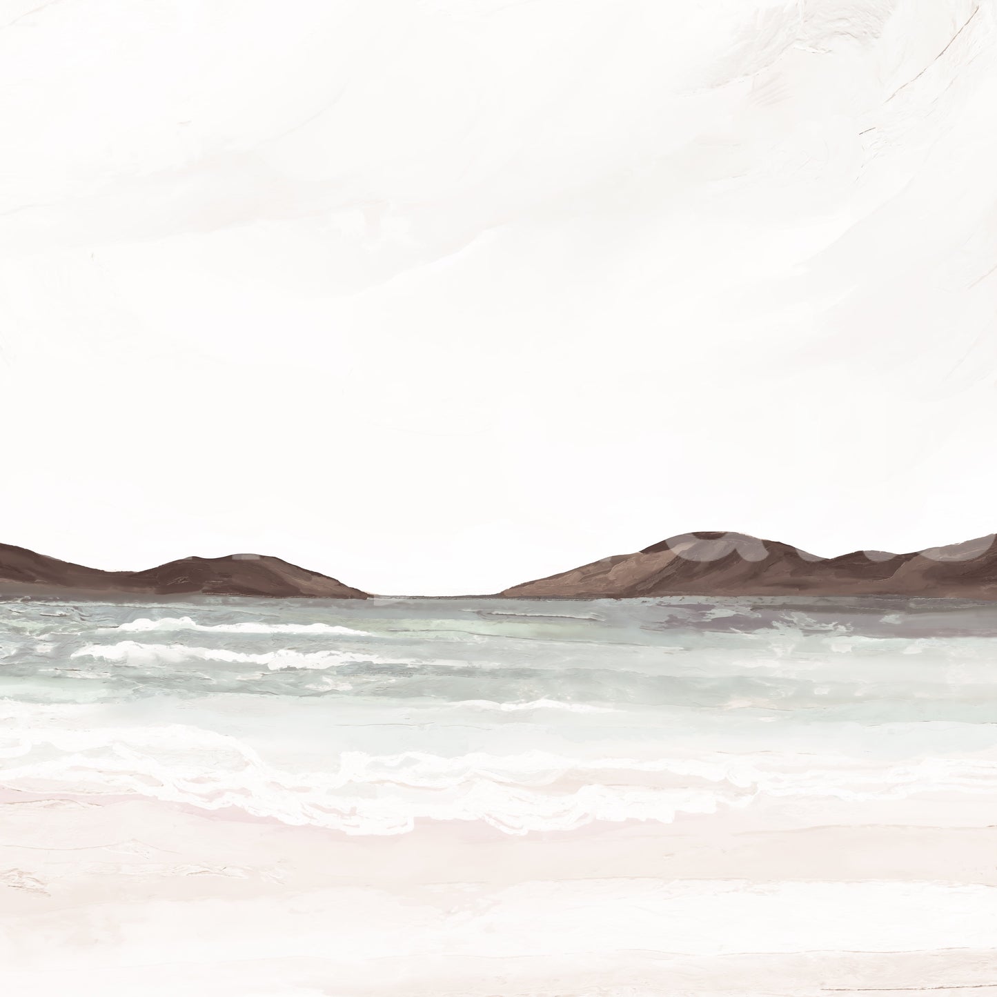 Painted Shores Wall Mural