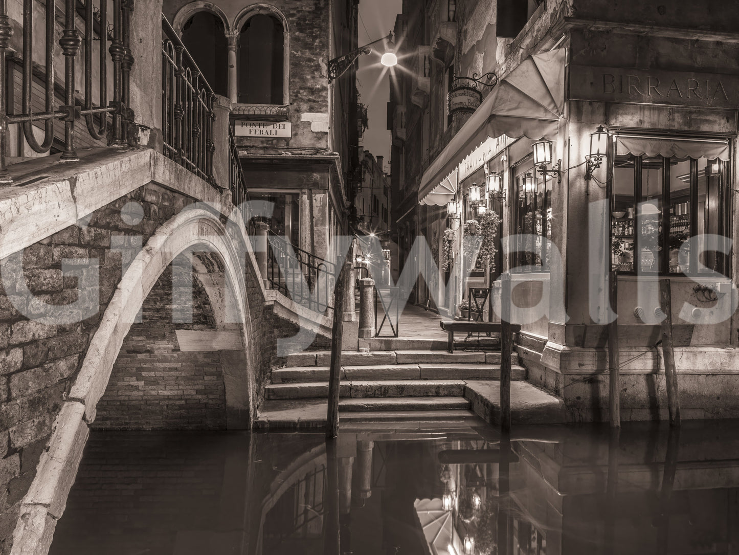 Venetian Canals Wall Mural