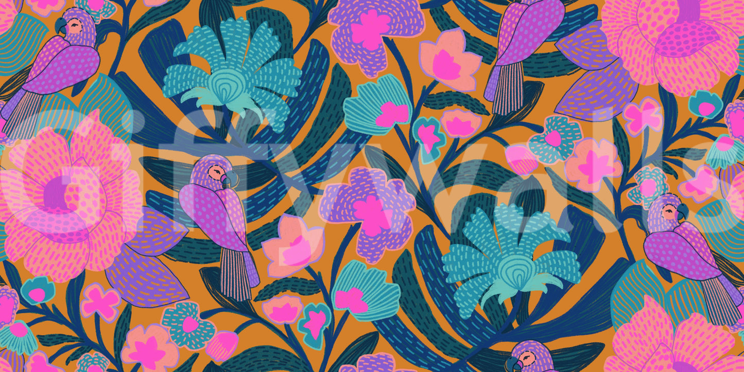 Exotic Bloom Wallpaper