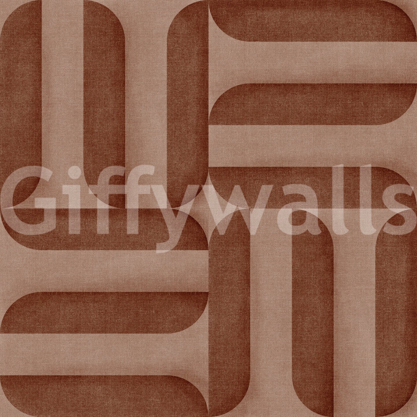 Modern Textured Signs Copper Wallpaper