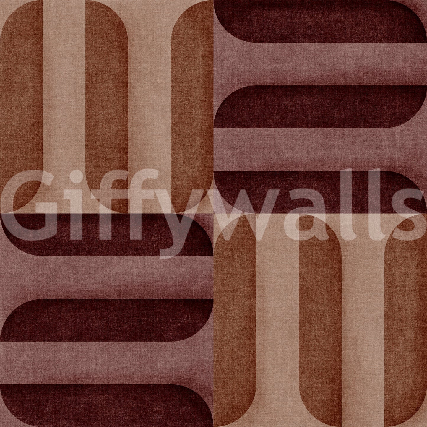 Modern Textured Signs Clay Wallpaper