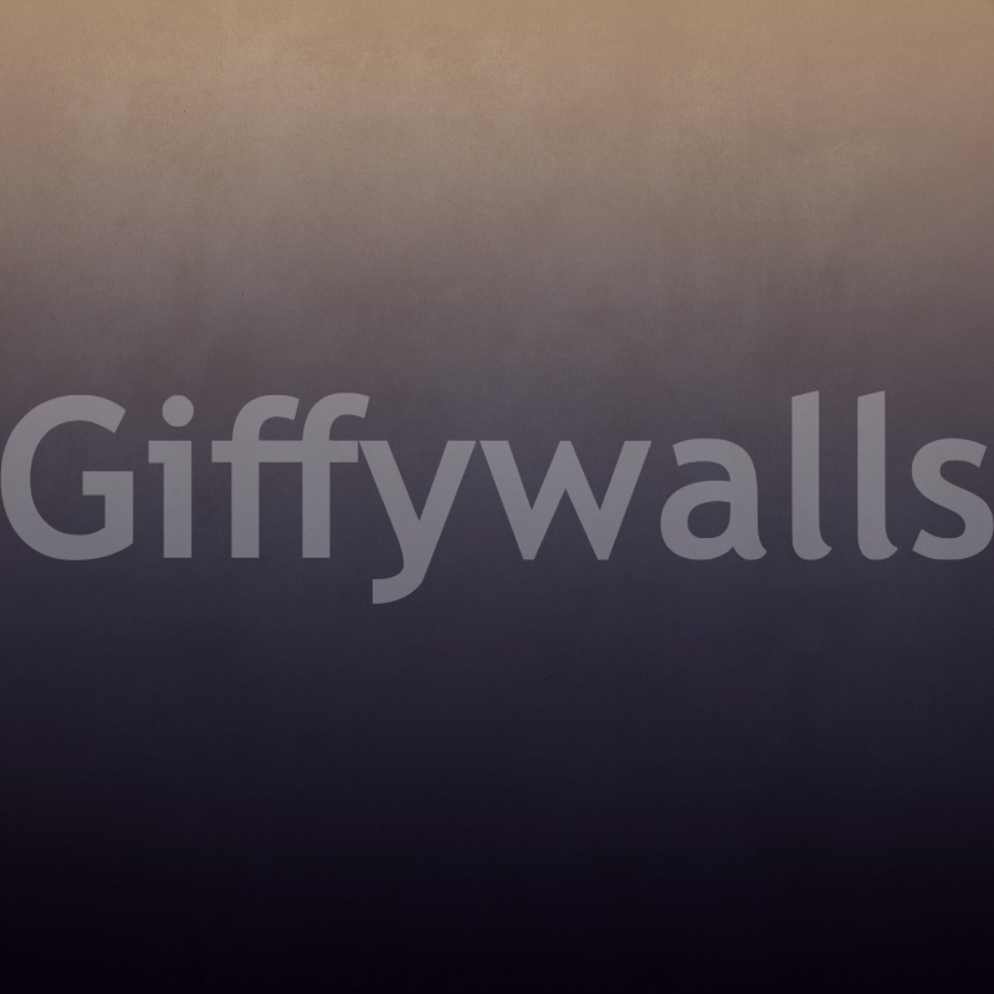 Beskidt papir - Ombre skumring vægmaleri