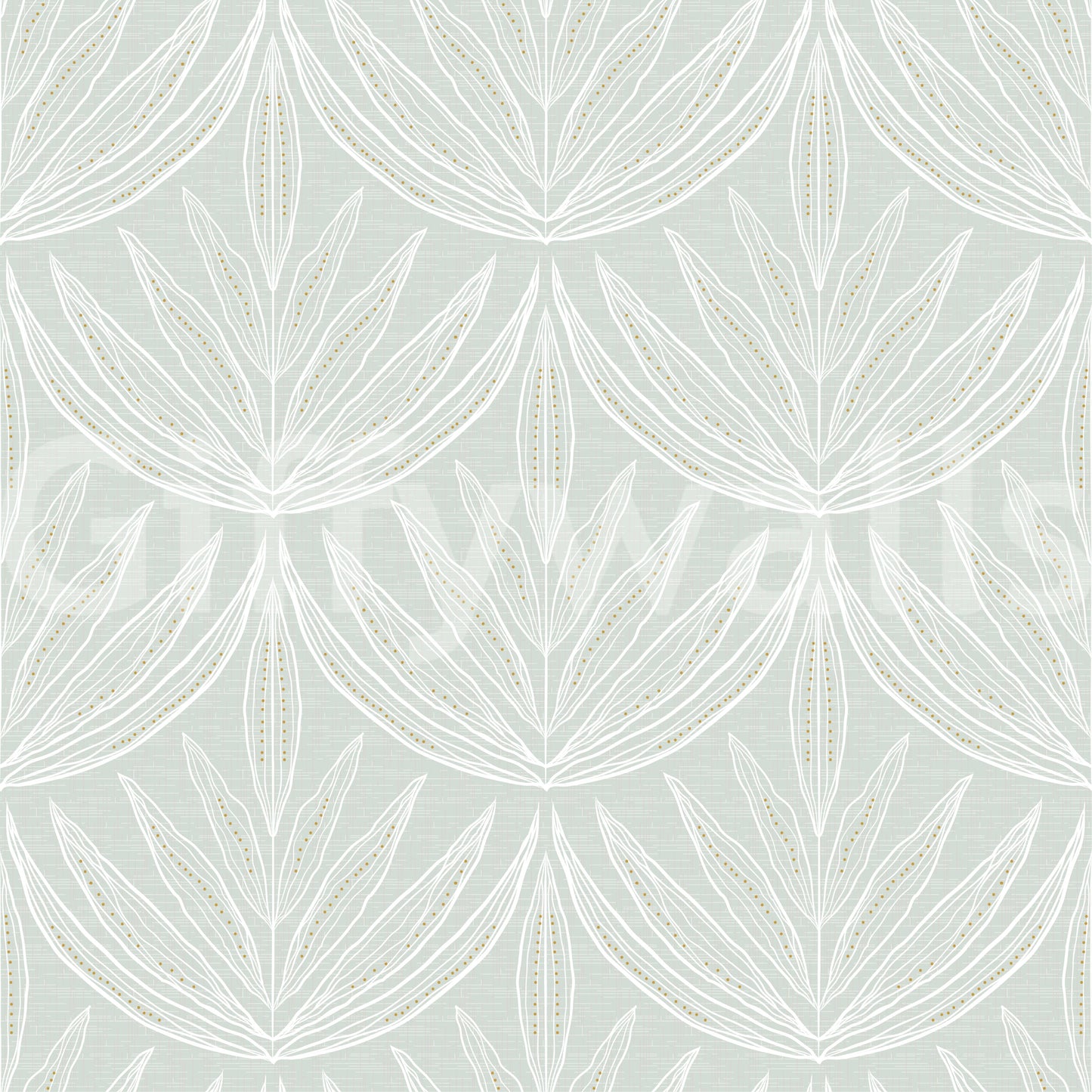 Botanical Breeze Wallpaper