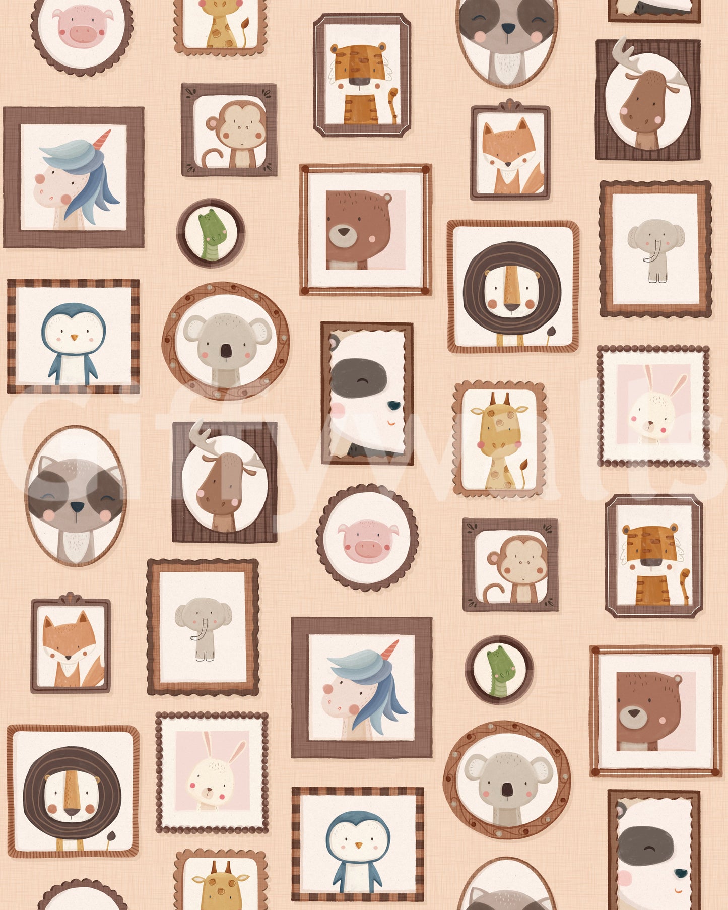 Söta djurporträtt bakgrundsbilder