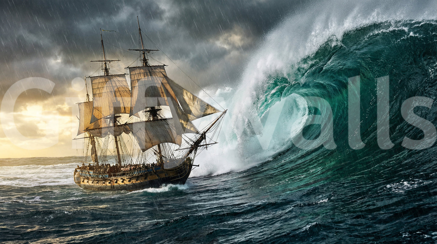 Wandbild „Ozeanherausforderung“