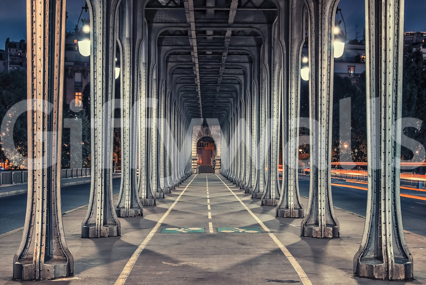 Fresque murale « Échos parisiens »