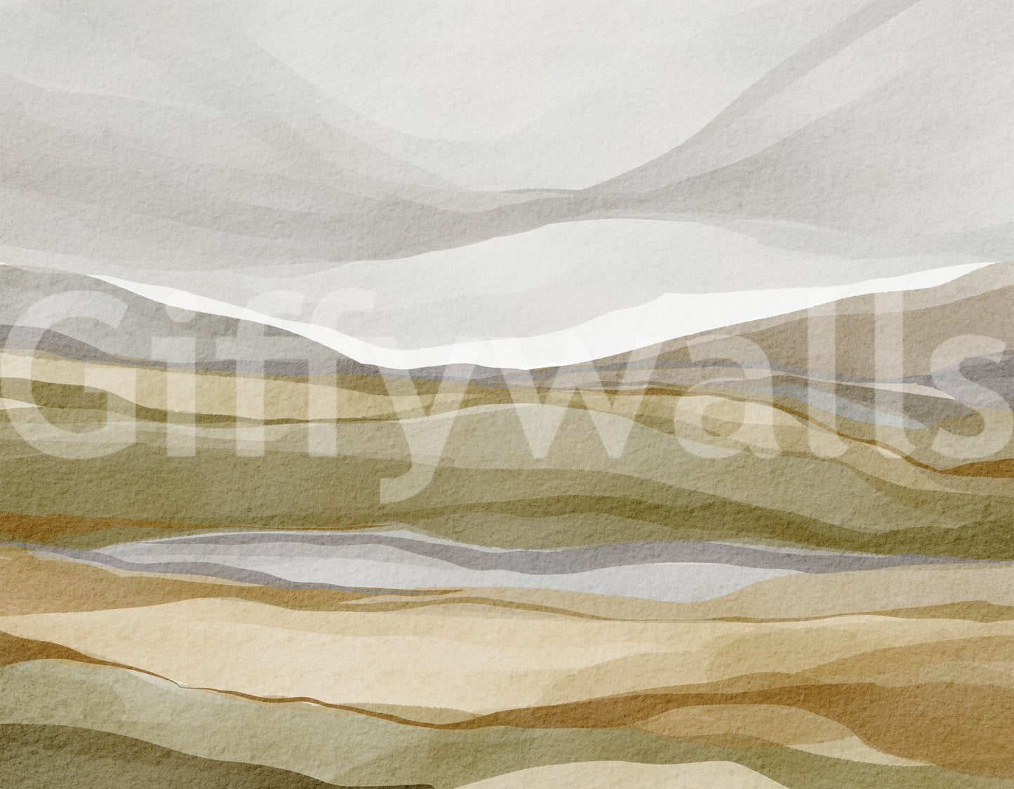 Mural de pared Horizonte de tierra