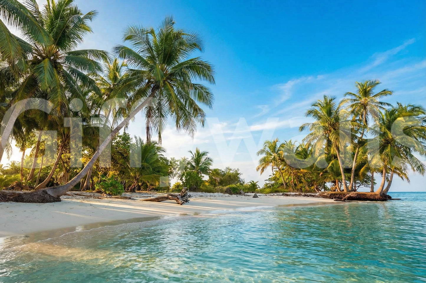 Murale Island Serenity