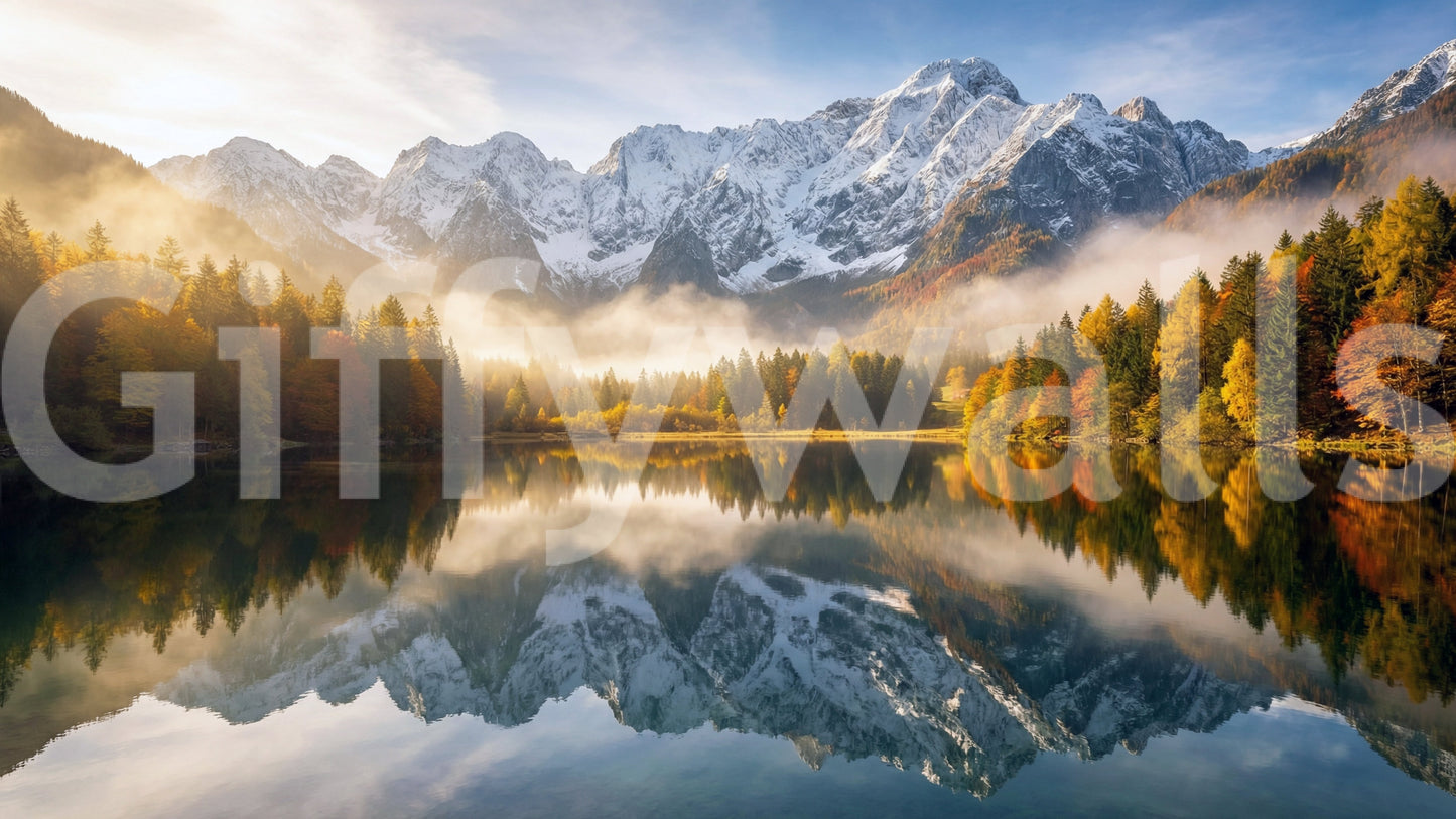 Serene Vista vægmaleri