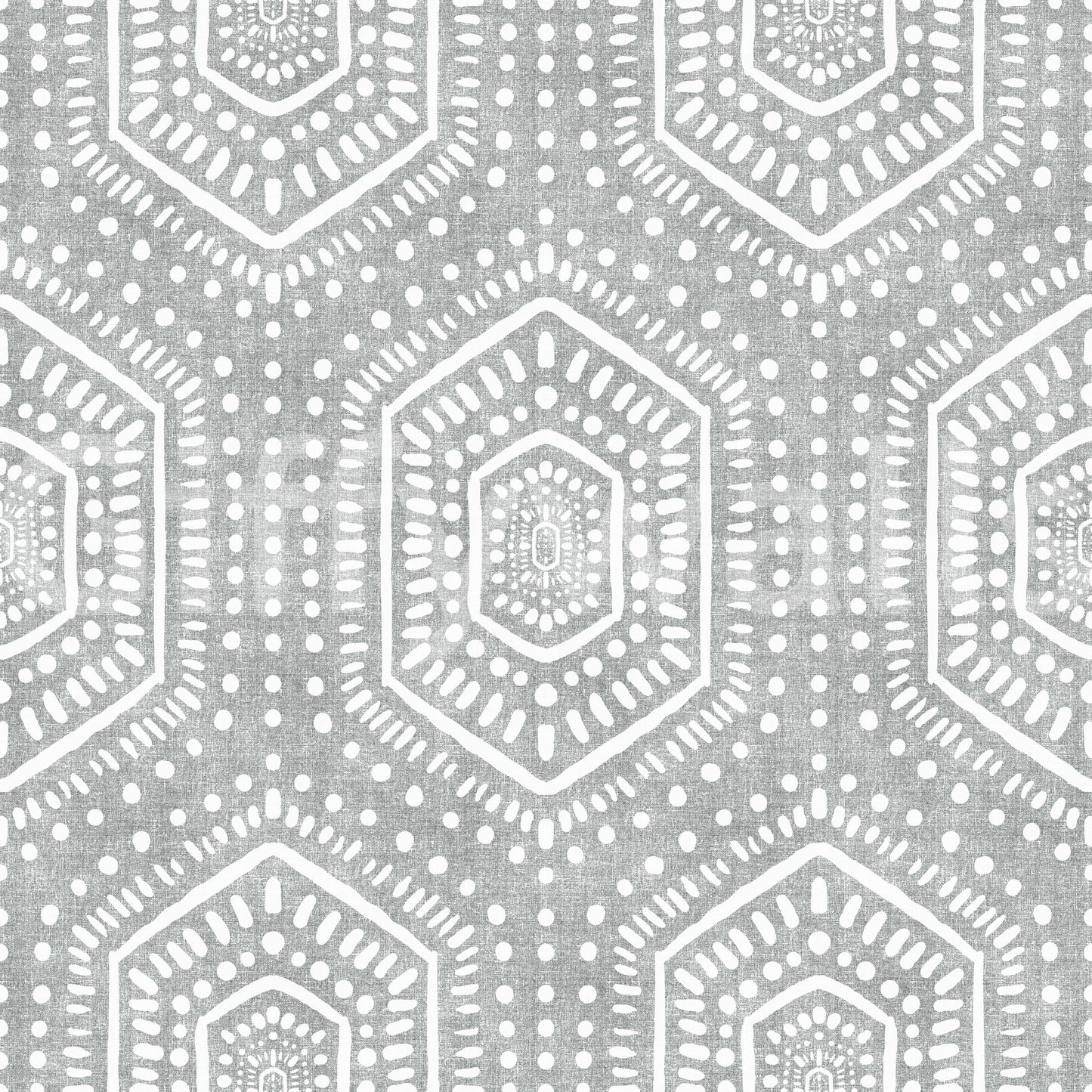 Papier peint bohème grunge gris nuages