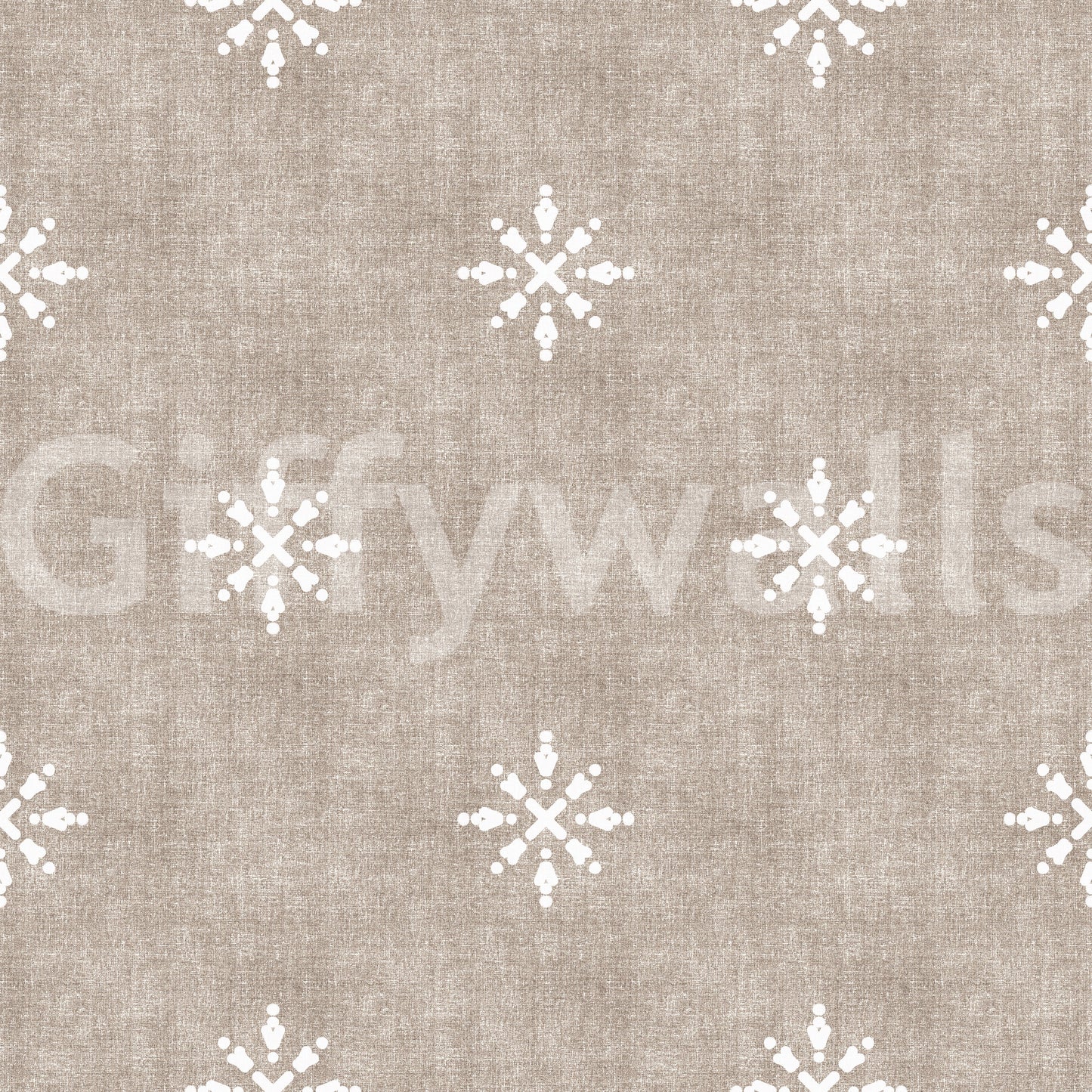 Boho Minimal Ornament Grunge Earthy Beige Wallpaper