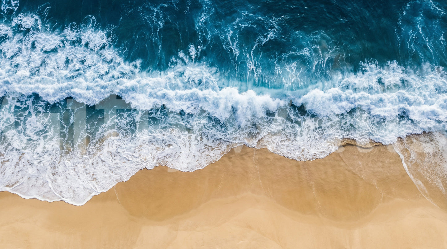 Coastal Surge Wall Mural