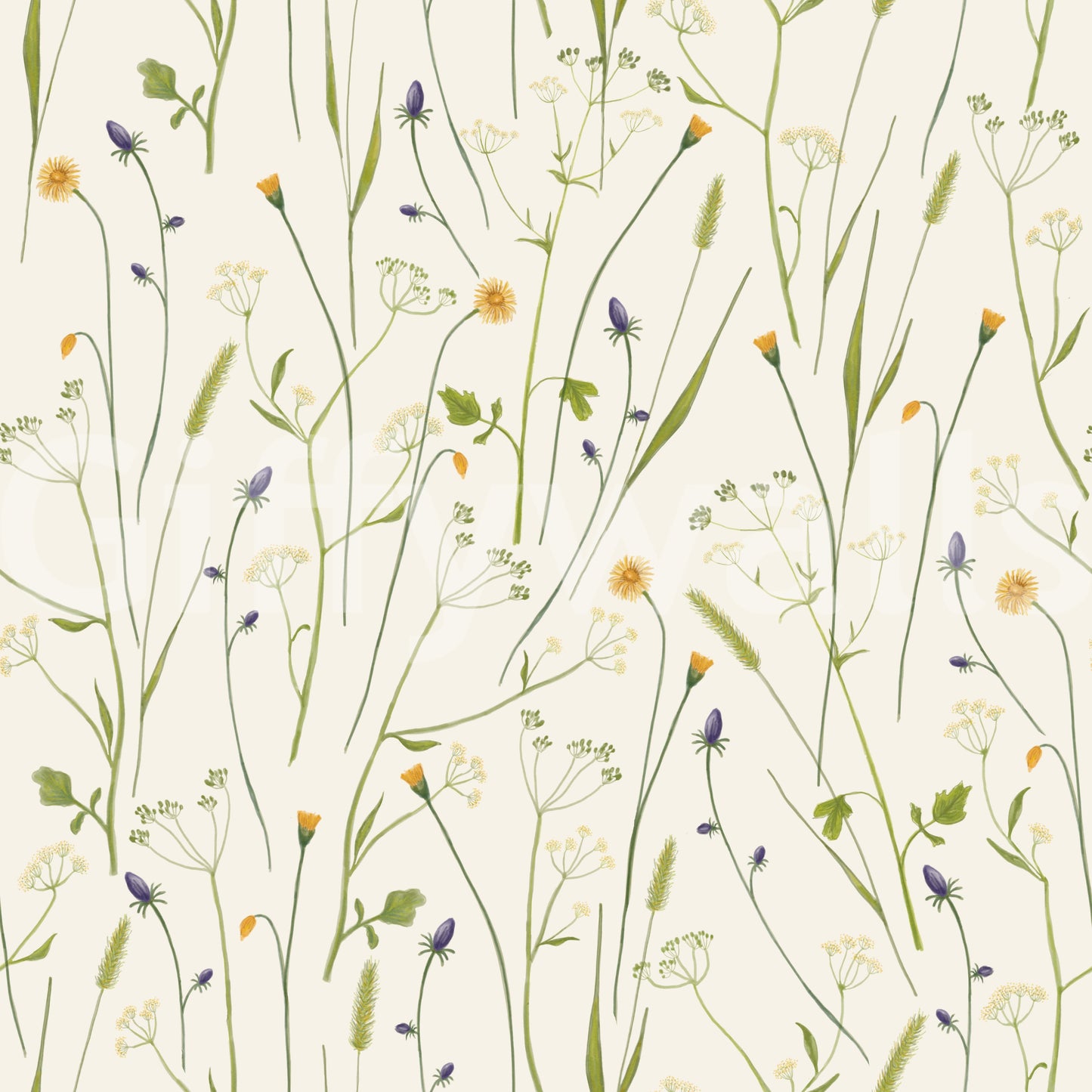 Homeland Floral Wallpaper