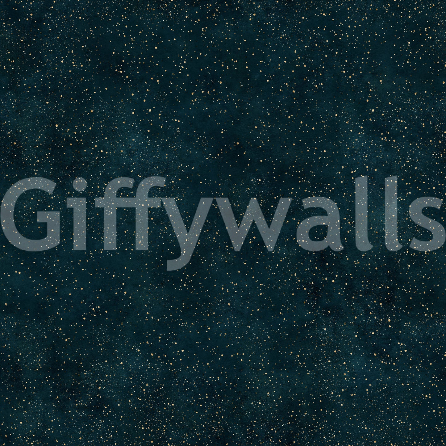 Galactic Star Field - Petrol Wallpaper