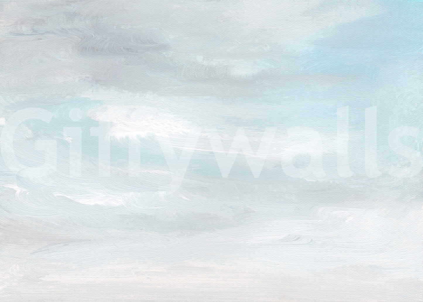 Ethereal Sky Wash Wall Mural