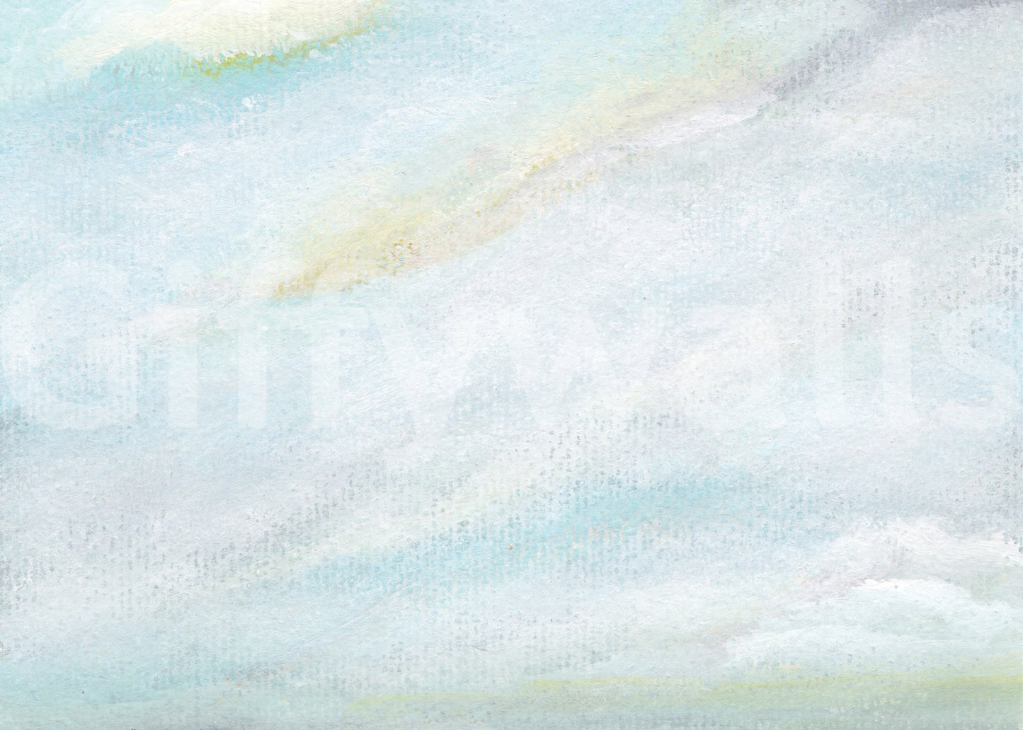 Ethereal Wash of sky Wall Mural