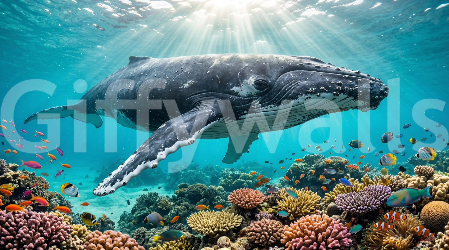 Underwater Paradise Wall Mural
