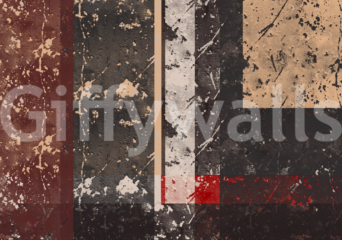 Urban Canvas Abstraktes Wandbild