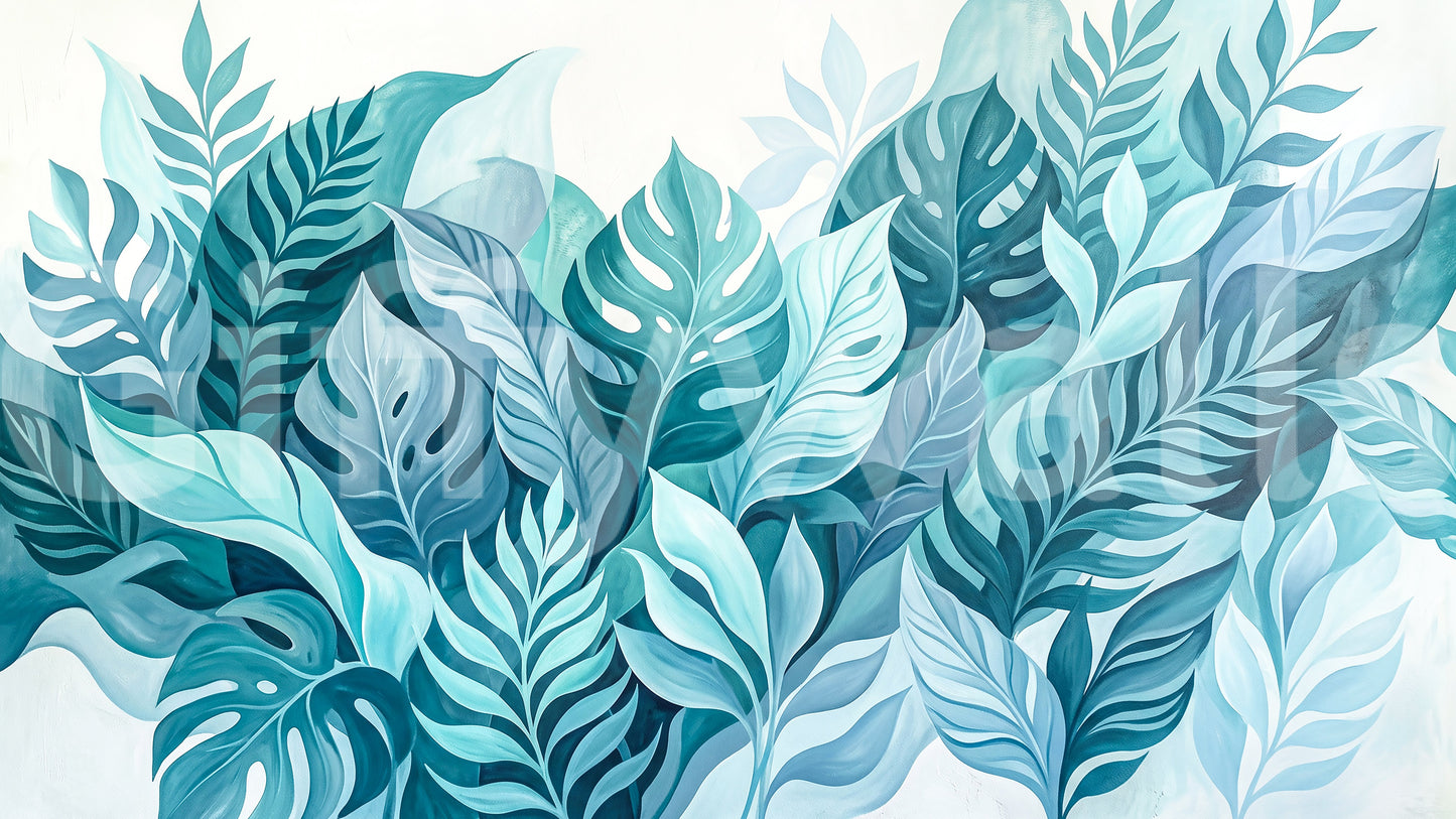 Aqua Botanische Oase Wandbild